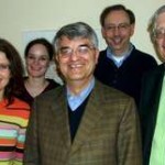 Teilnehmer von links nach rechts: Mag. Dafft, Frau Schulte, Dr. Langensiepen, Mag. Krieger, Prof. Zelger.