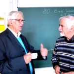 Josef Zelger im Gespräch mit Rudolf Wille, dem Urheber der Formalen Begriffsanalyse und Begründer des Ernst-Schröder-Zentrums
